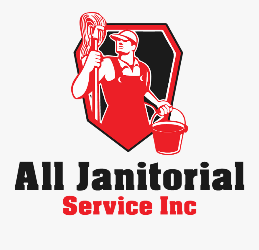 Logo Design By Samizahra For All Janitorial Service - Janitorial Logo, Transparent Clipart
