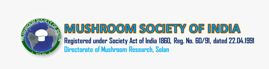 Mushroom Society Of India - Electric Blue, Transparent Clipart