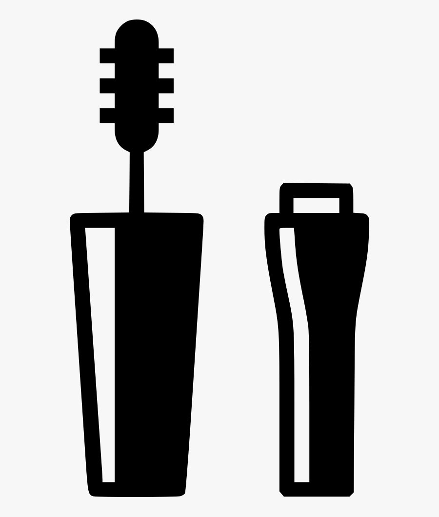 Mascara Brush Cosmetics Makeup Eye Beauty Touchup, Transparent Clipart