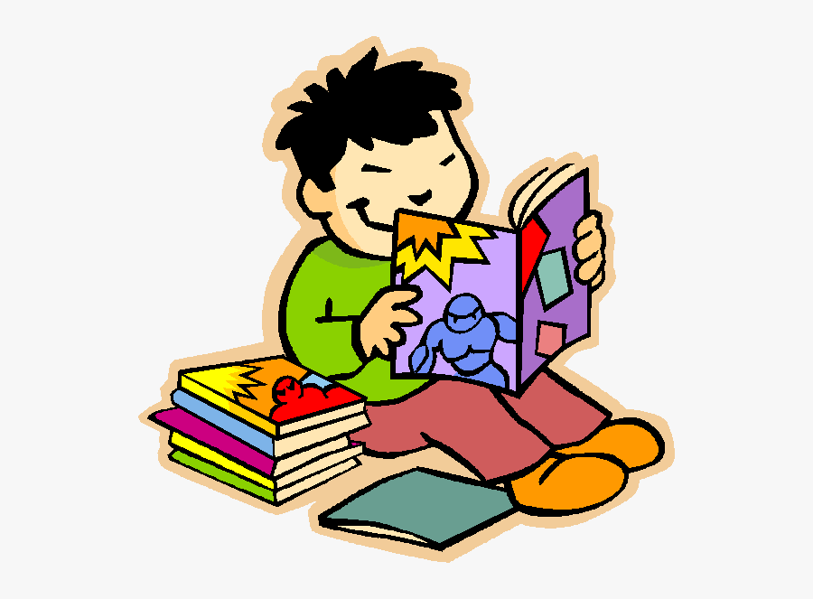 The Curriculum For First Grade Also Includes Writing - Reading A Book, Transparent Clipart