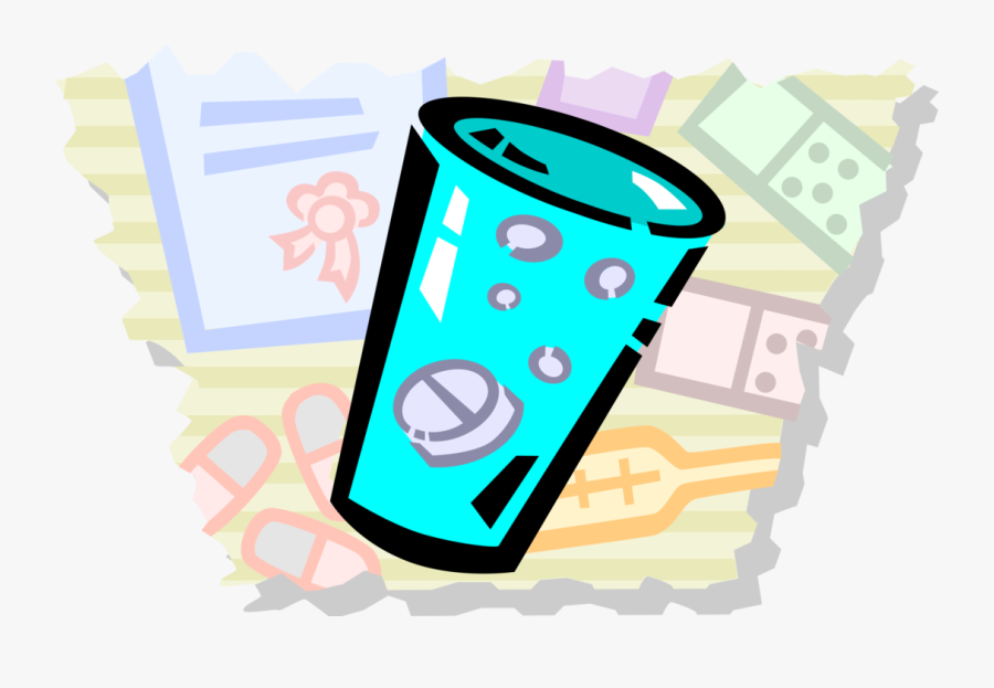 Vector Illustration Of Pharmaceutical Industry Medicine, Transparent Clipart