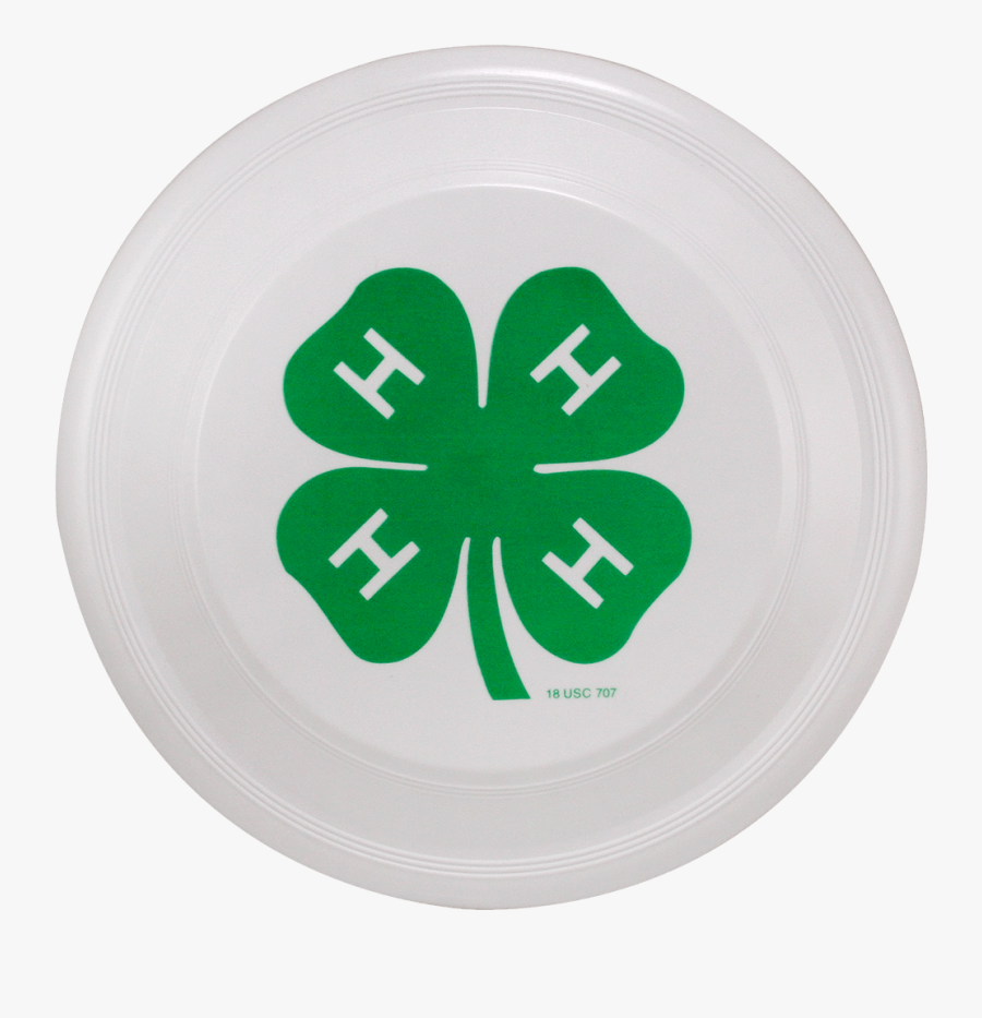 4-h Clover Flying Disc - 4 H Thank You, Transparent Clipart