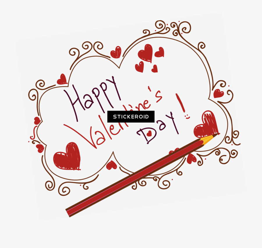 Happy Valentine"s Day - English Love Shayari On Valentine's Day, Transparent Clipart