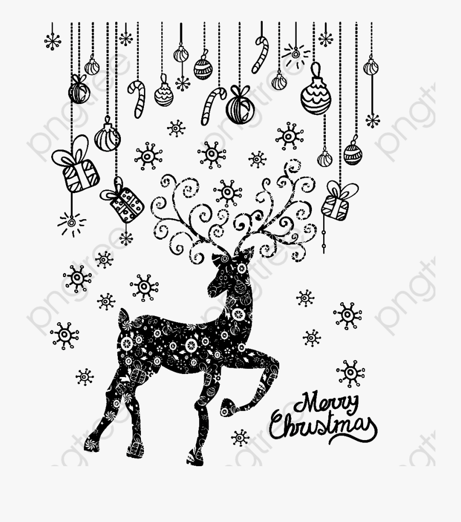 Snowflake Clipart Vector Graphics - Christmas Decor Wall Art, Transparent Clipart