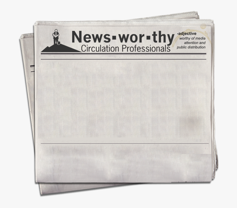 Newspaper Clipart Newspaper Clipping - Paper, Transparent Clipart