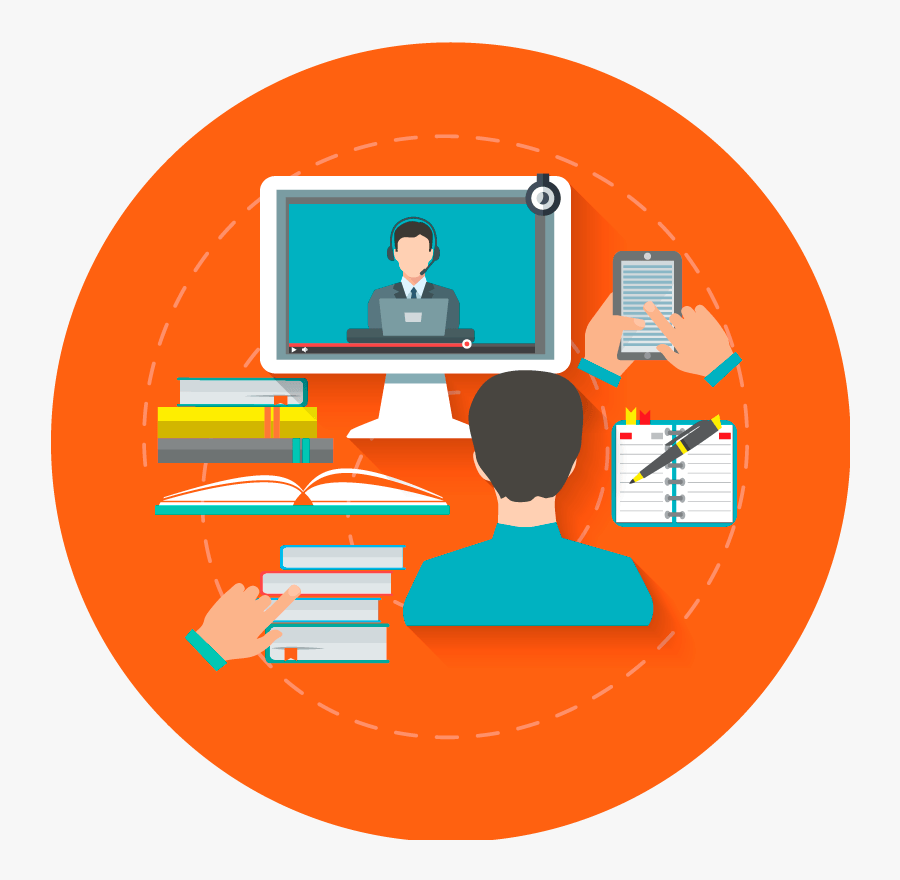 Role Of Internet In Education, Transparent Clipart
