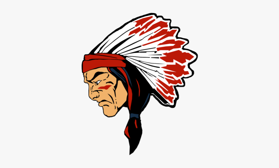 Indian Head - Illustration, Transparent Clipart