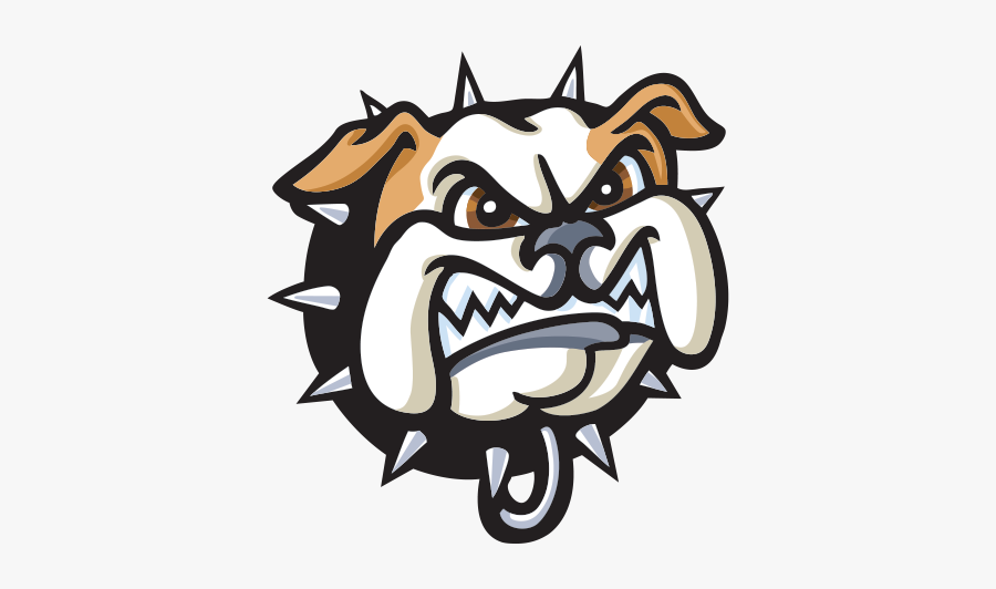 Mad Drawing Bulldog - Flaming Bulldog, Transparent Clipart
