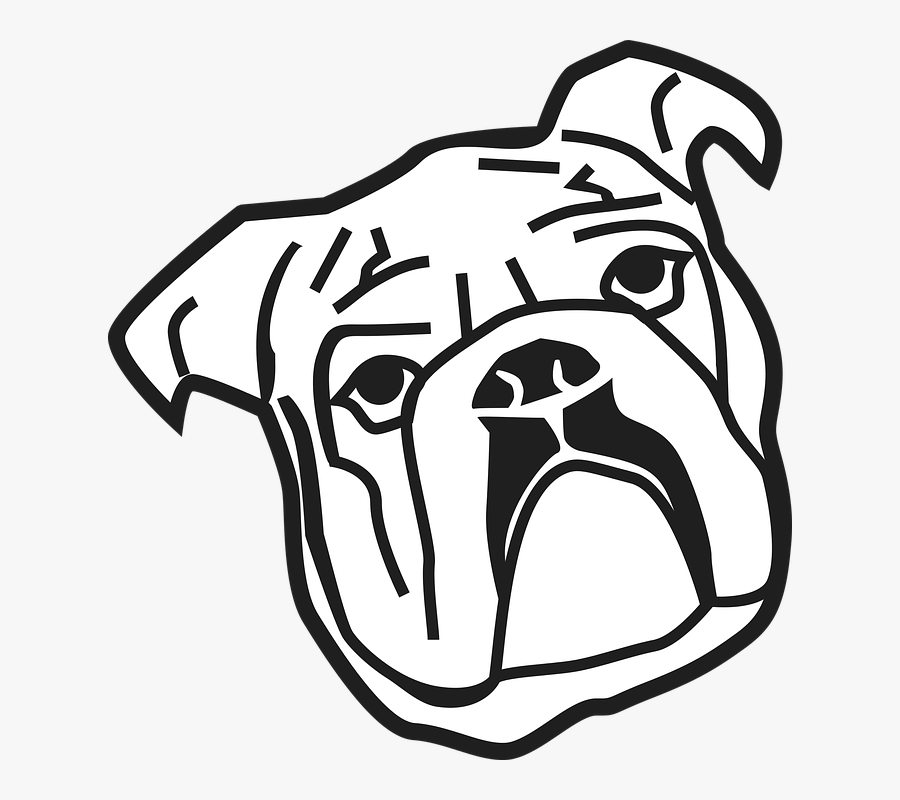 Bulldog Animal Dog Dog Head Kartun Anjing Bulldog Free