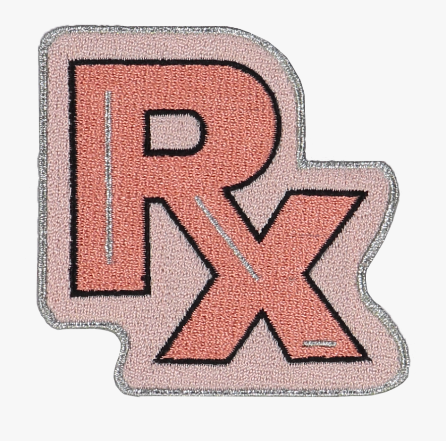 Rx Sticker Patch - Medical Prescription, Transparent Clipart