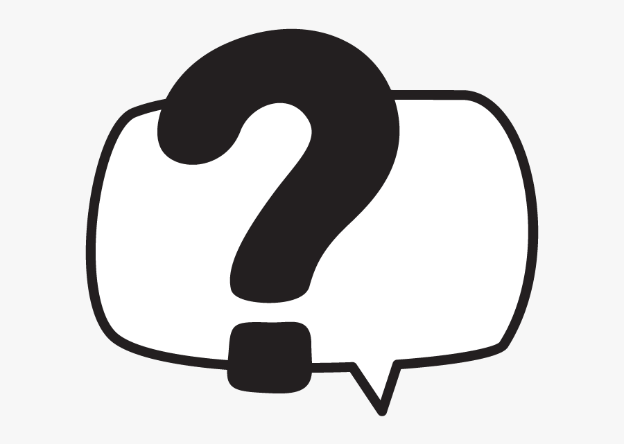 Question Mark, Transparent Clipart