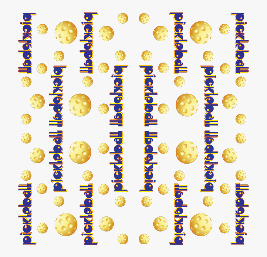 Pickleball Fabric, Transparent Clipart