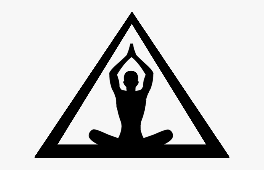 Yoga Clip Partner - Triangle, Transparent Clipart