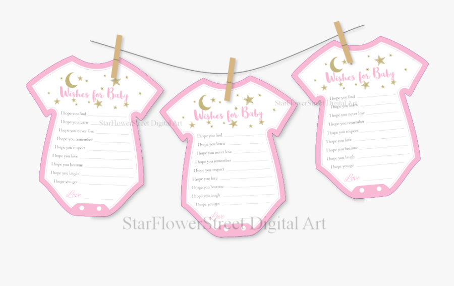 Clothesline In Shower Clothesline Baby Shower - Baby Shower Decoration Cutouts, Transparent Clipart