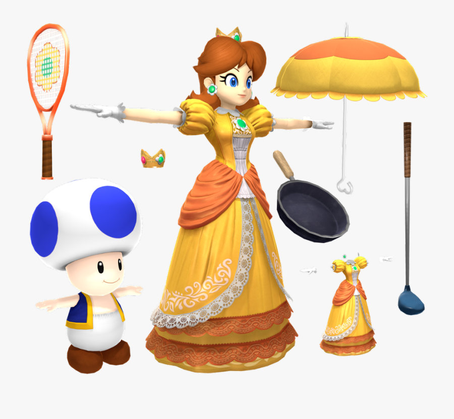 Super Smash Bros Ultimate Daisy, Transparent Clipart