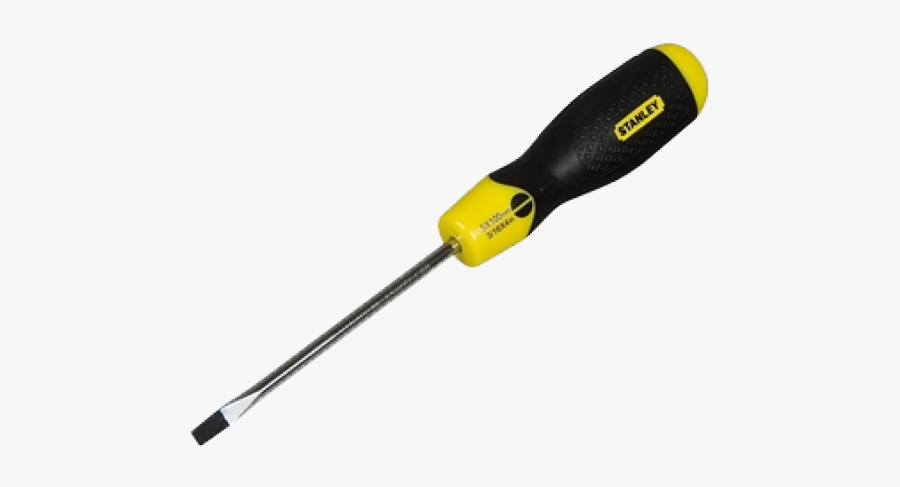 Screwdriver Png Transparent Images - Stanley Flat Screw Driver, Transparent Clipart