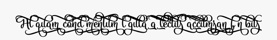 Calligraphy, Transparent Clipart