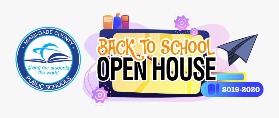 Welcome Back M-dcps Open House Informational Page, Transparent Clipart