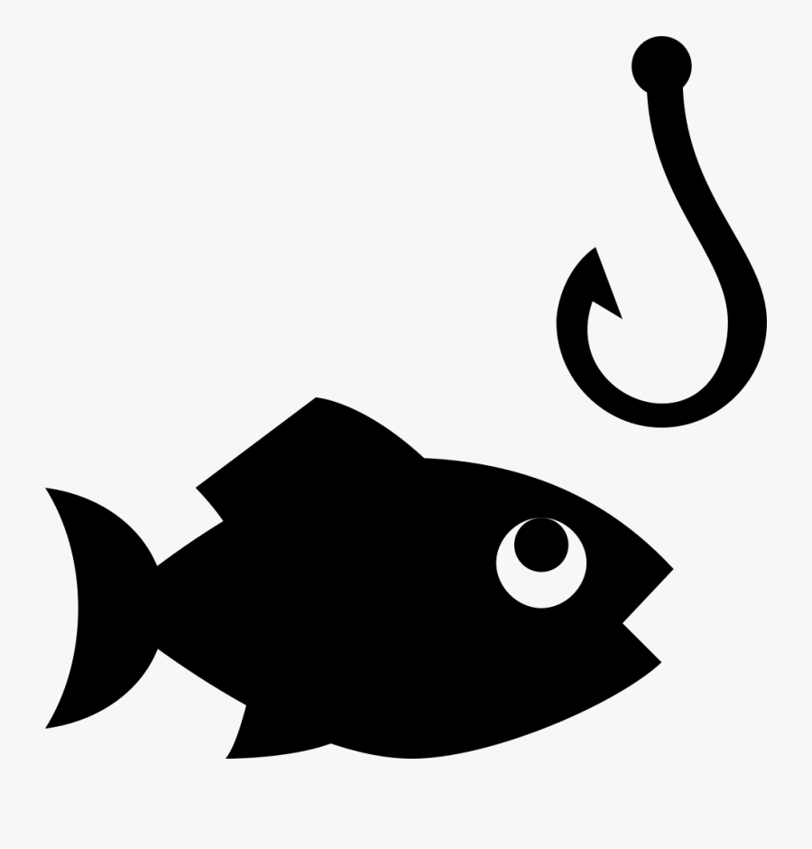 Transparent Fishing Hook Clipart - Fishing Icon Png, Transparent Clipart