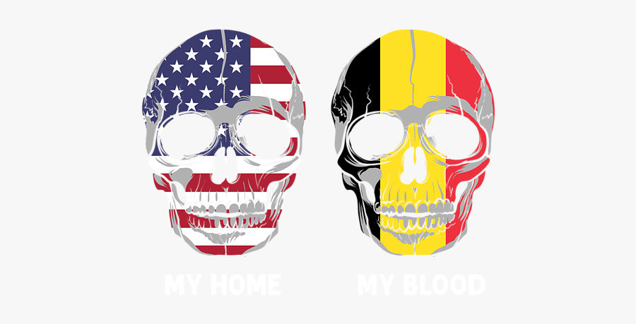 Skull, Transparent Clipart
