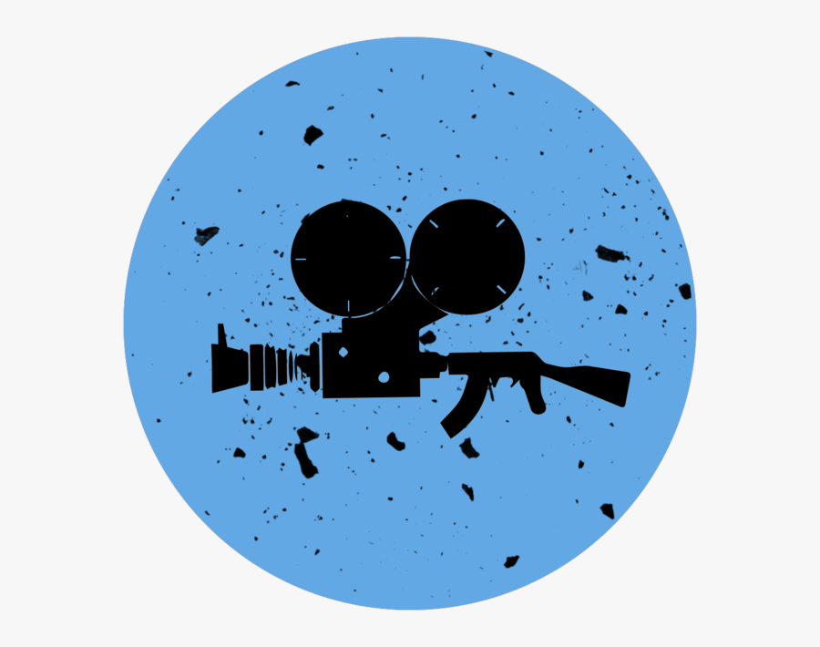 Boycott The Nz-israel Film Agreement - Gun And Camera, Transparent Clipart