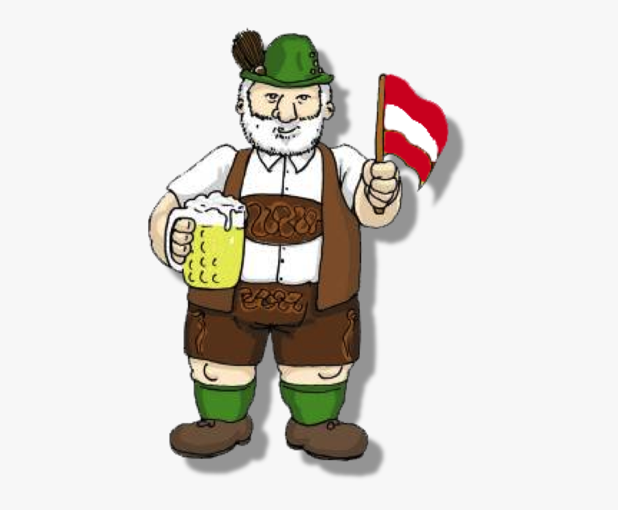 German Clipart Costume German - German Stereotypes, Transparent Clipart