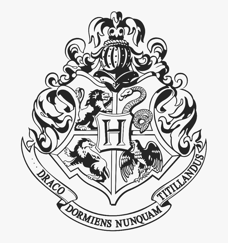Hogwarts Crest Png, Transparent Clipart