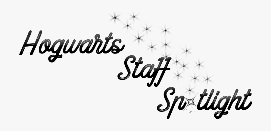 Hogwarts Staff Spotlight - Calligraphy, Transparent Clipart