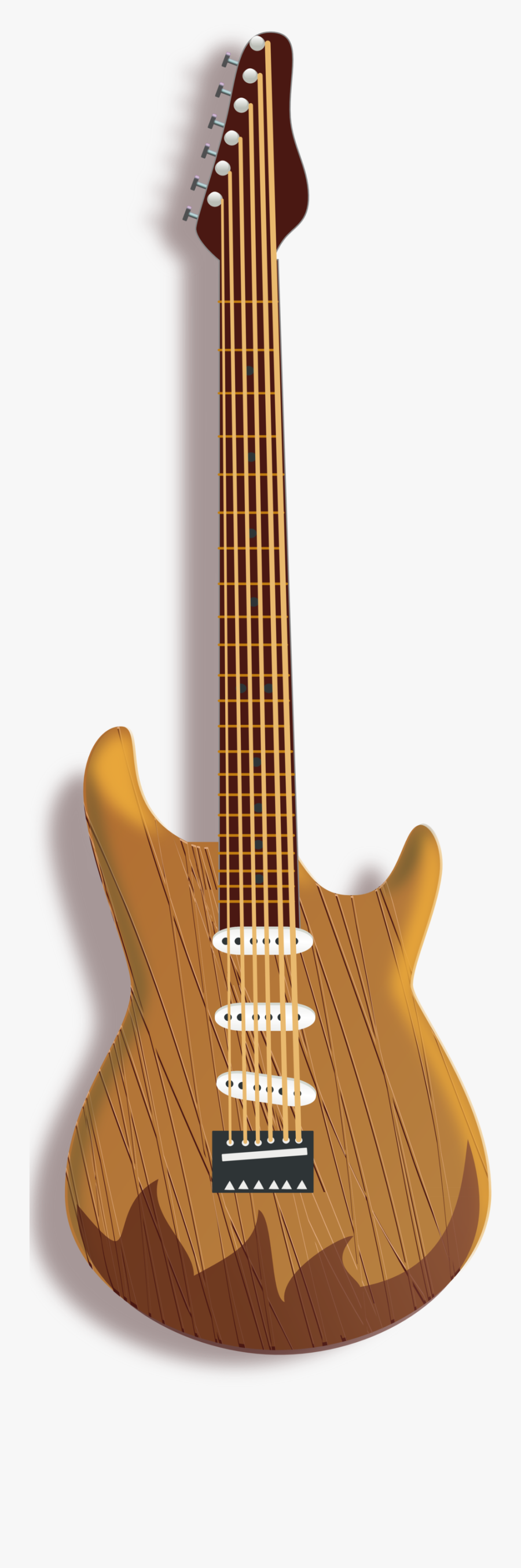 Bass Guitar, Transparent Clipart