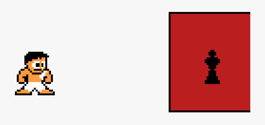 8 Bit Megaman, Transparent Clipart