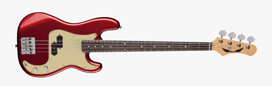 Fender Precision Bass Red, Transparent Clipart