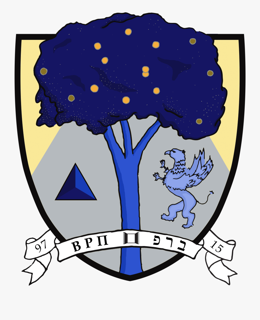 Beta Rho Pi Coat Of Arms, Transparent Clipart