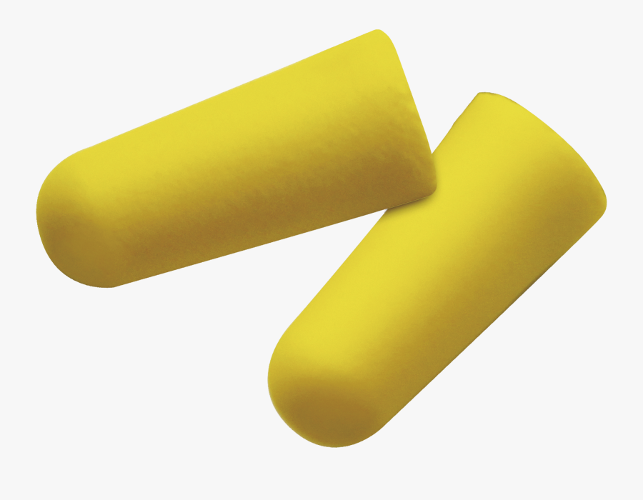 Ear Plugs Maxisafe Heu645 - Cylinder, Transparent Clipart