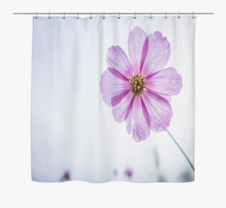 Clip Art Flower Shower Curtain, Transparent Clipart