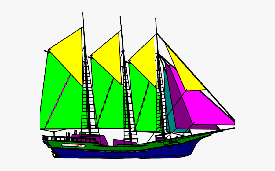 Yacht Clipart Xebec - Xebec Clipart, Transparent Clipart