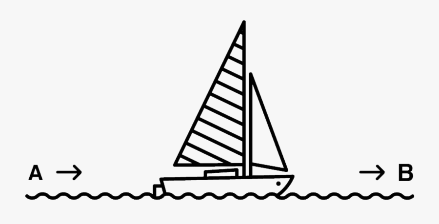 Sevenseas Yacht Delivery Logo - Yelkenli Gemi Gemi Boyama Sayfası, Transparent Clipart