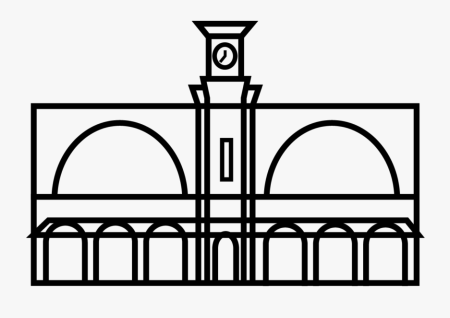 King Cross Station Icon, Transparent Clipart