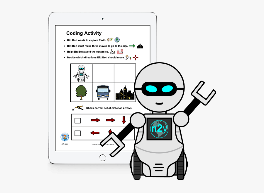 N2y Coding Activities For Students With Special Needs - N2y, Transparent Clipart