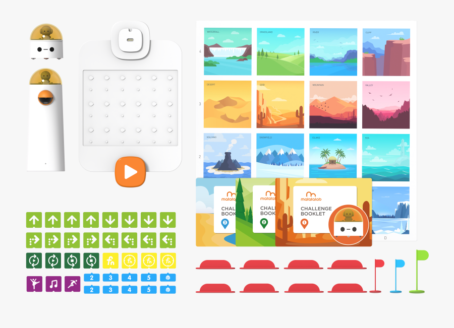 Matatalab Coding Set, Transparent Clipart