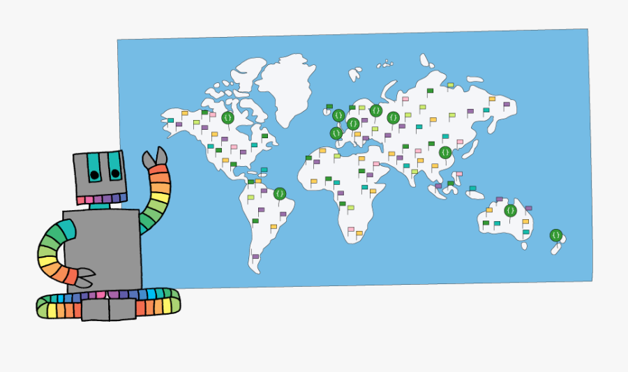 Code Club World, Transparent Clipart