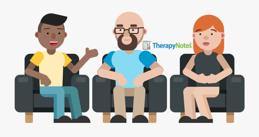 Group Therapy Cartoon Png, Transparent Clipart