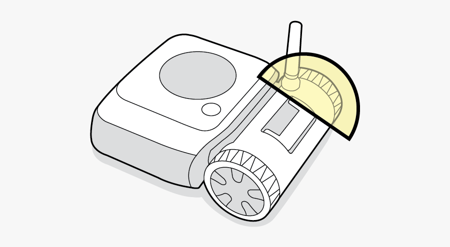 Right Wheel - Circle, Transparent Clipart