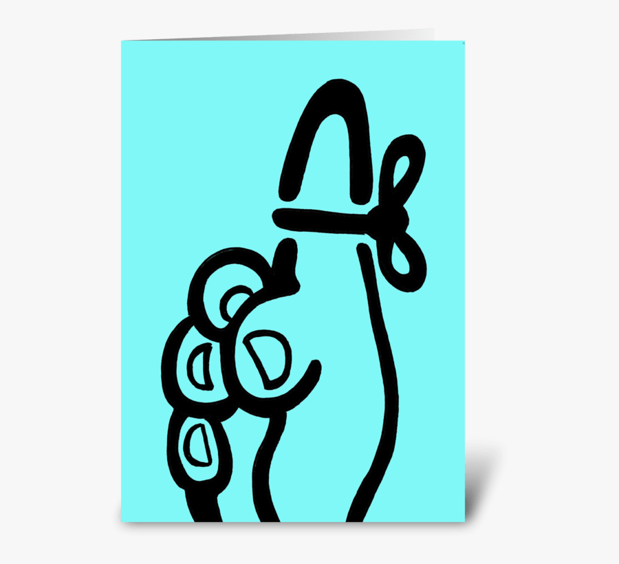 Belated Birthday Card String On Finger Greeting Card, Transparent Clipart