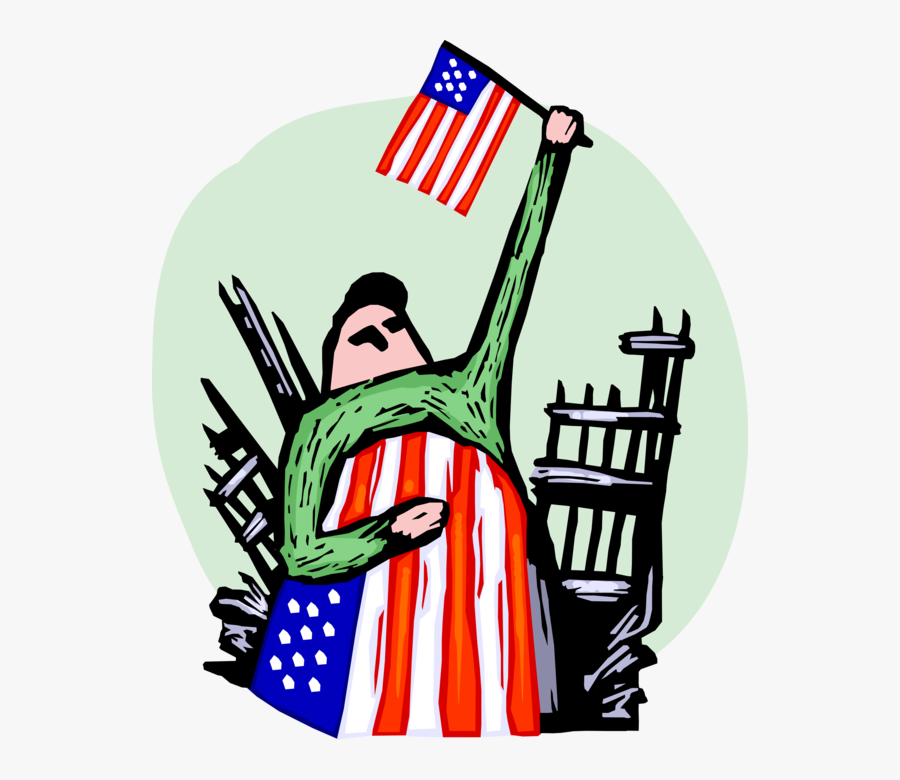 American Vector Patriotic - Clip Art, Transparent Clipart