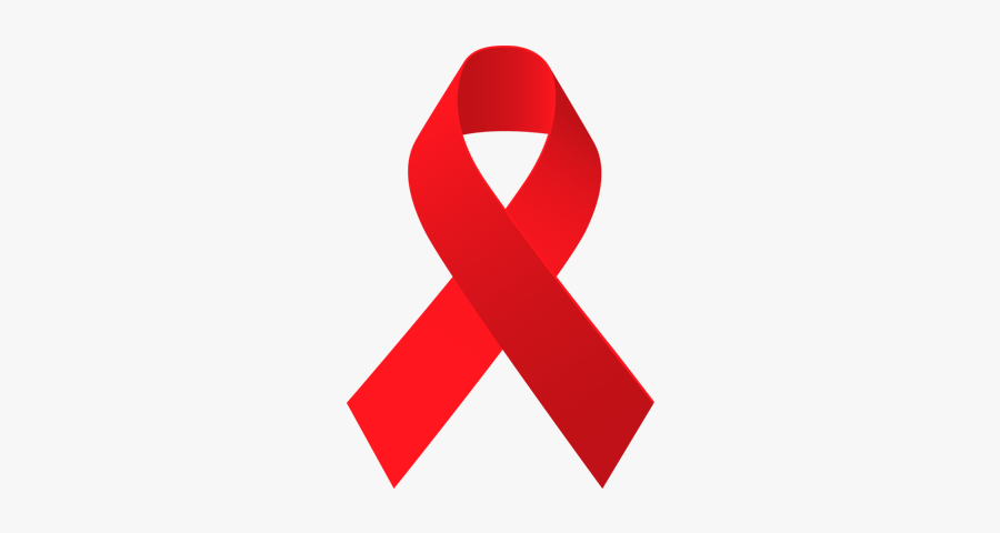 Hiv Aids Ribbon .png, Transparent Clipart