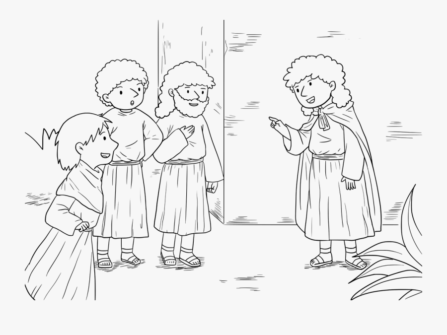 Emotion,art,people - Line Art, Transparent Clipart