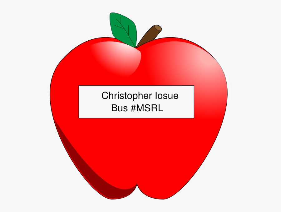 Tag Clip Art At - Fruit Nametag, Transparent Clipart