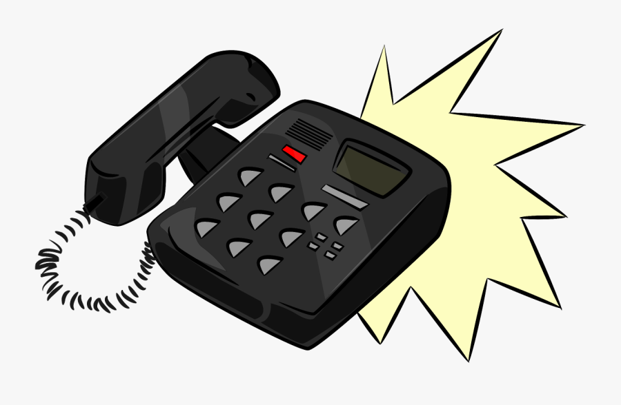 Telephone Clipart Work Phone - Telephone Ringing Clipart Free, Transparent Clipart