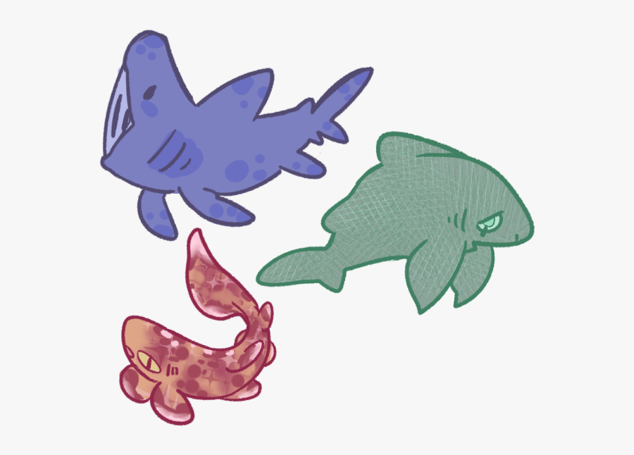 A Few Last Minute Sweeties For Shark Awareness Day - Shark, Transparent Clipart