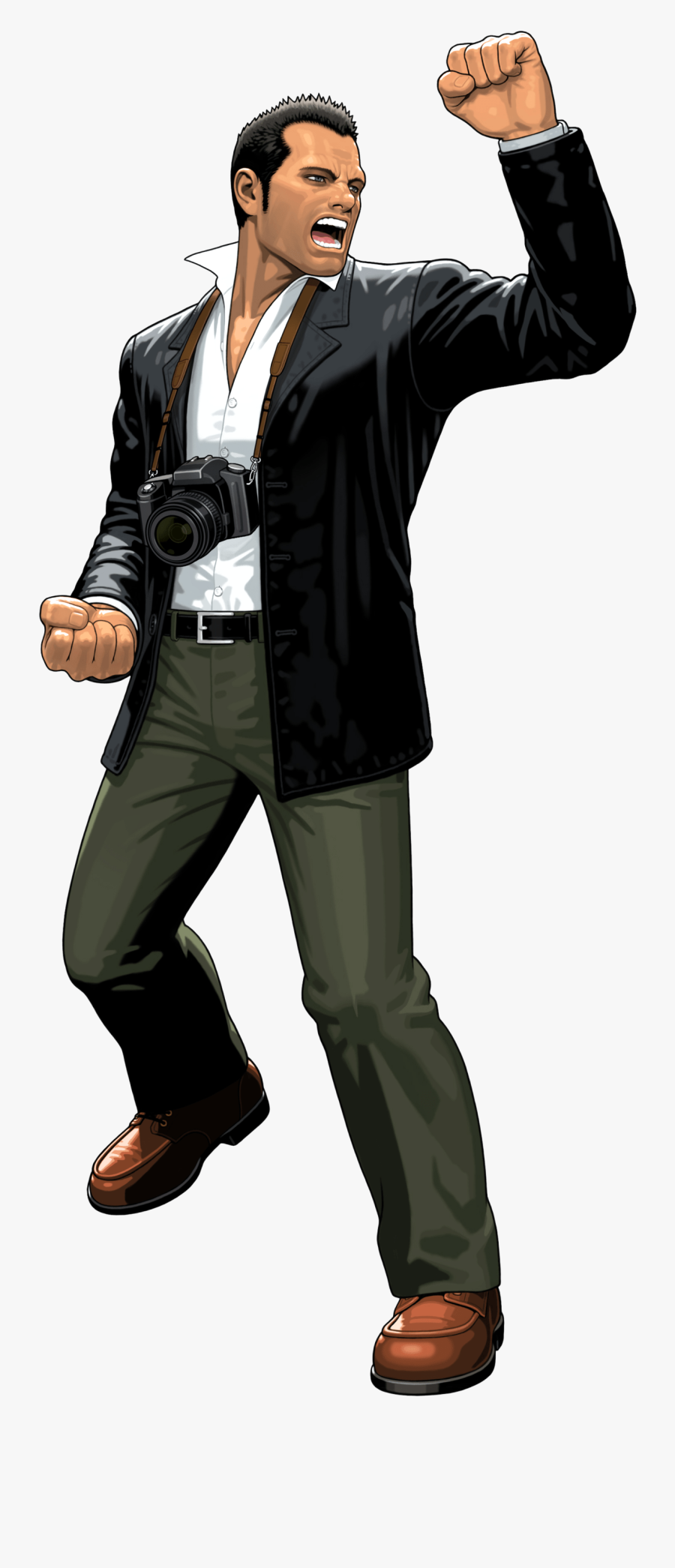 Dead Rising Photographer - Frank West In Smash, Transparent Clipart